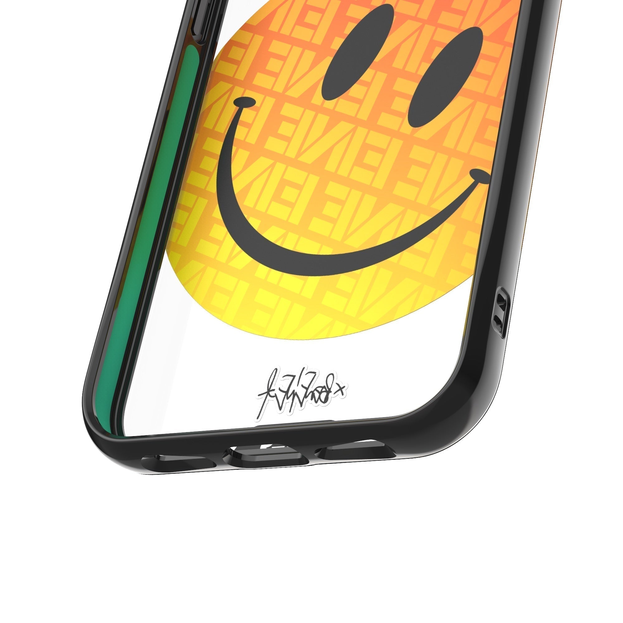 Orange Smiley Protective Phone Case - Ben Eine
