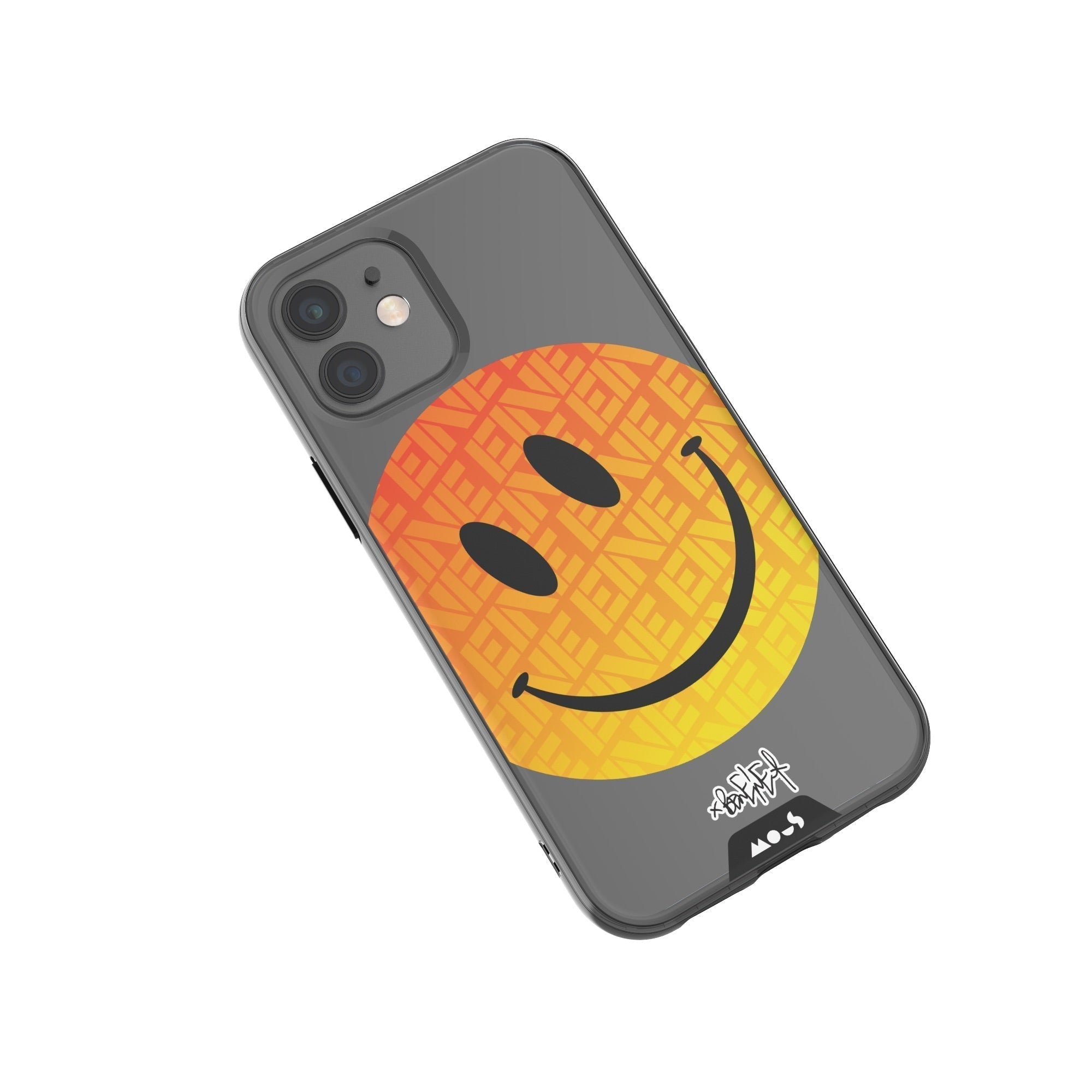 Orange Smiley Protective Phone Case - Ben Eine