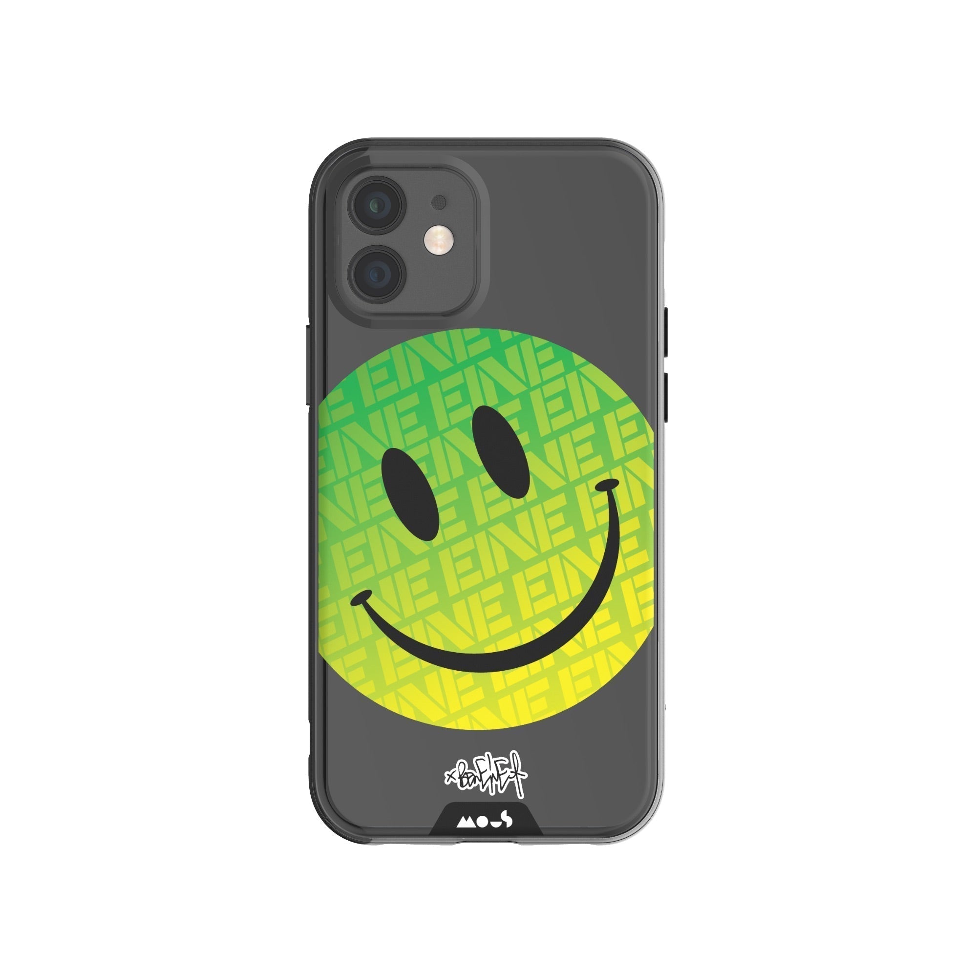Green Smiley Protective Phone Case - Ben Eine