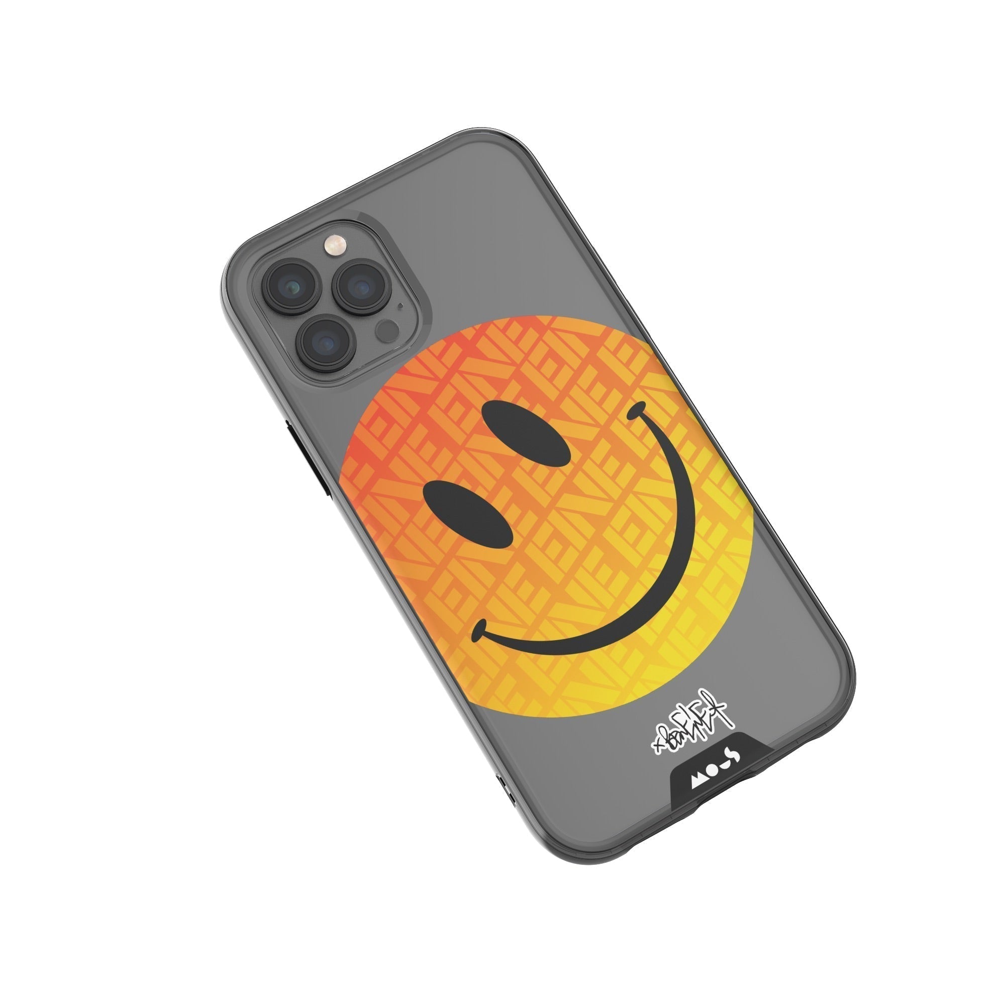 Orange Smiley Protective Phone Case - Ben Eine