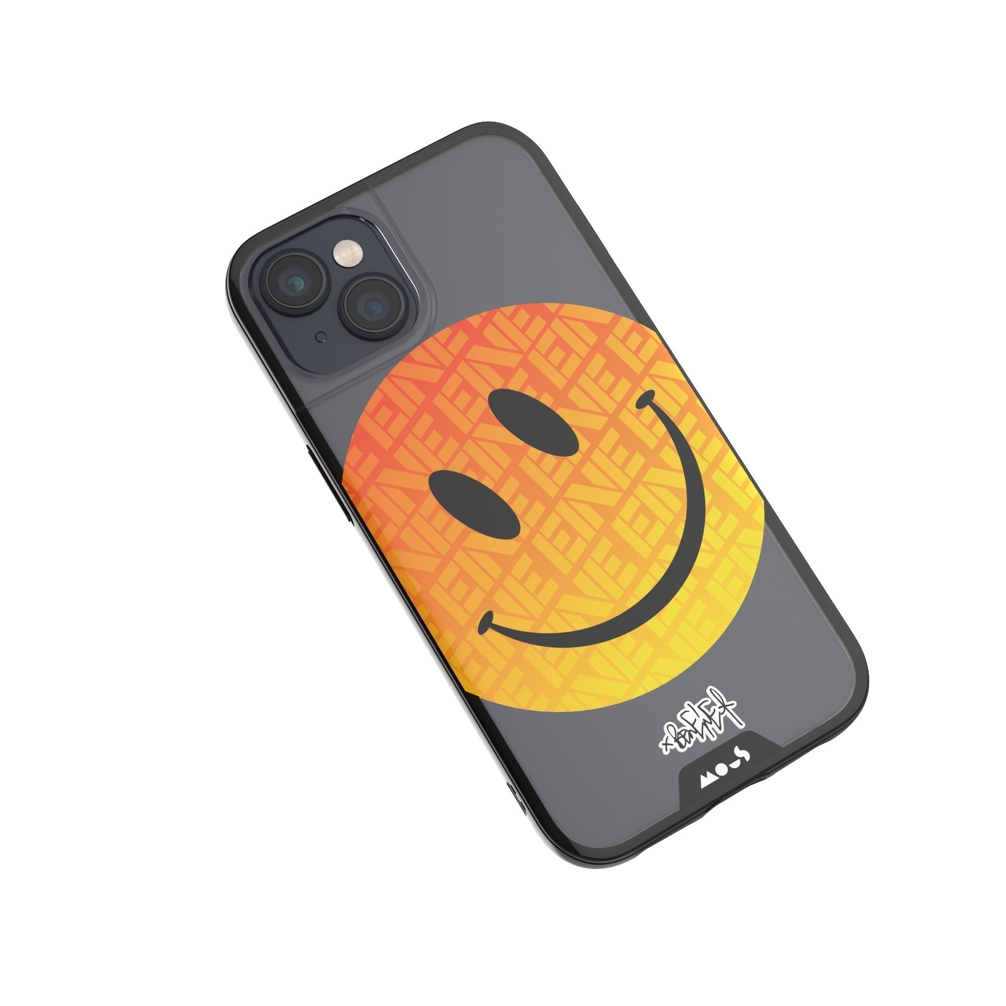Orange Smiley Protective Phone Case - Ben Eine