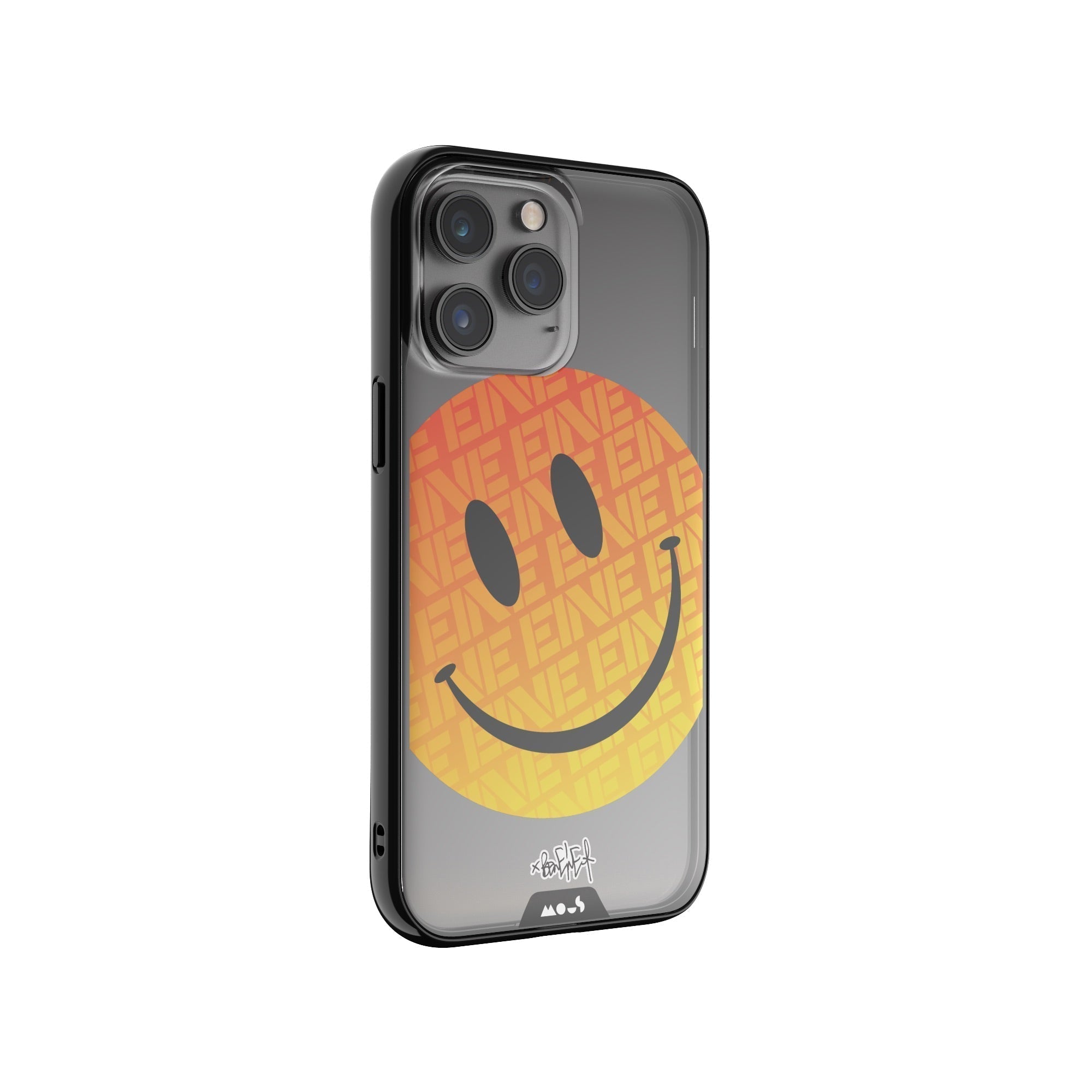 Orange Smiley Protective Phone Case - Ben Eine