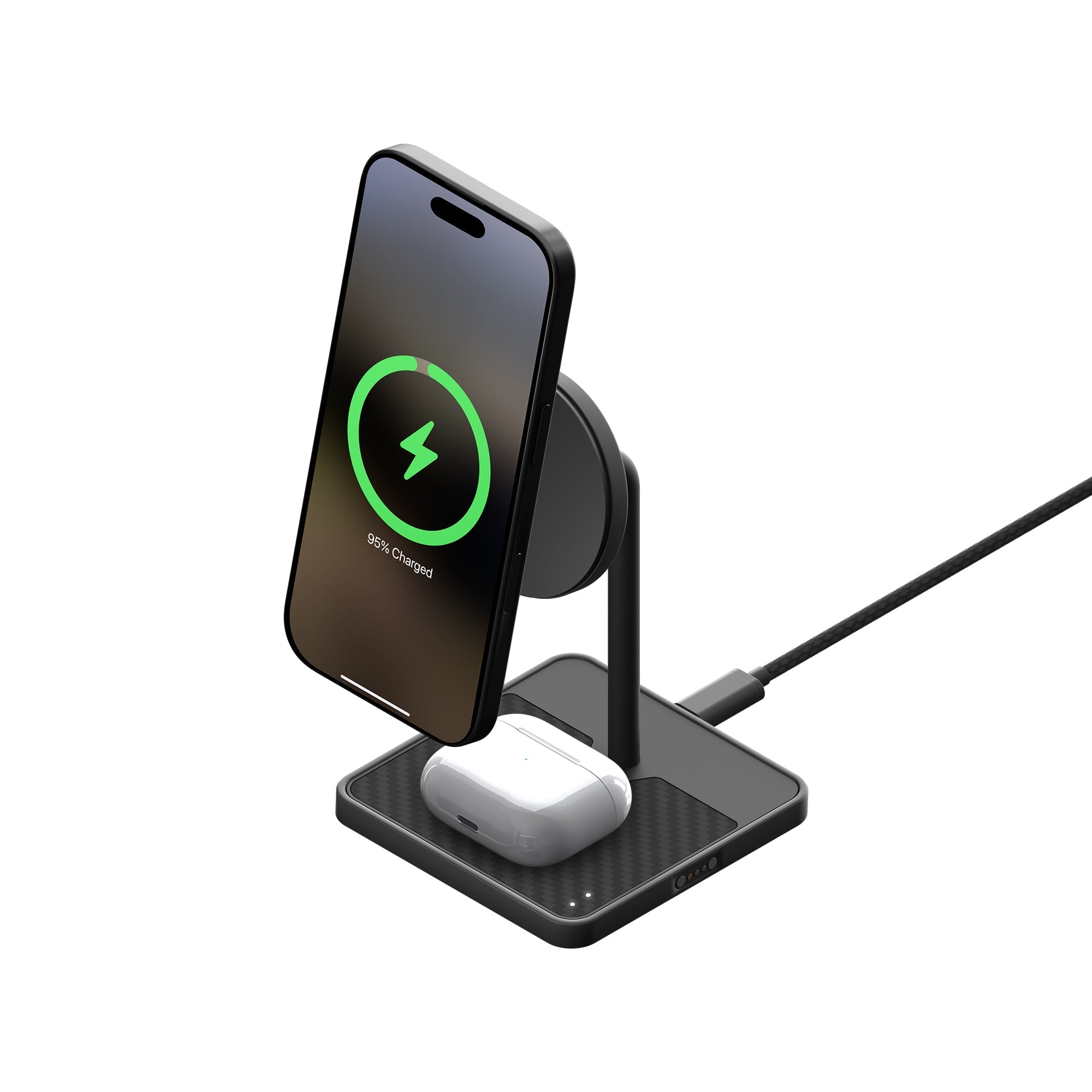 Wireless Charging Stand - Aramid Fibre