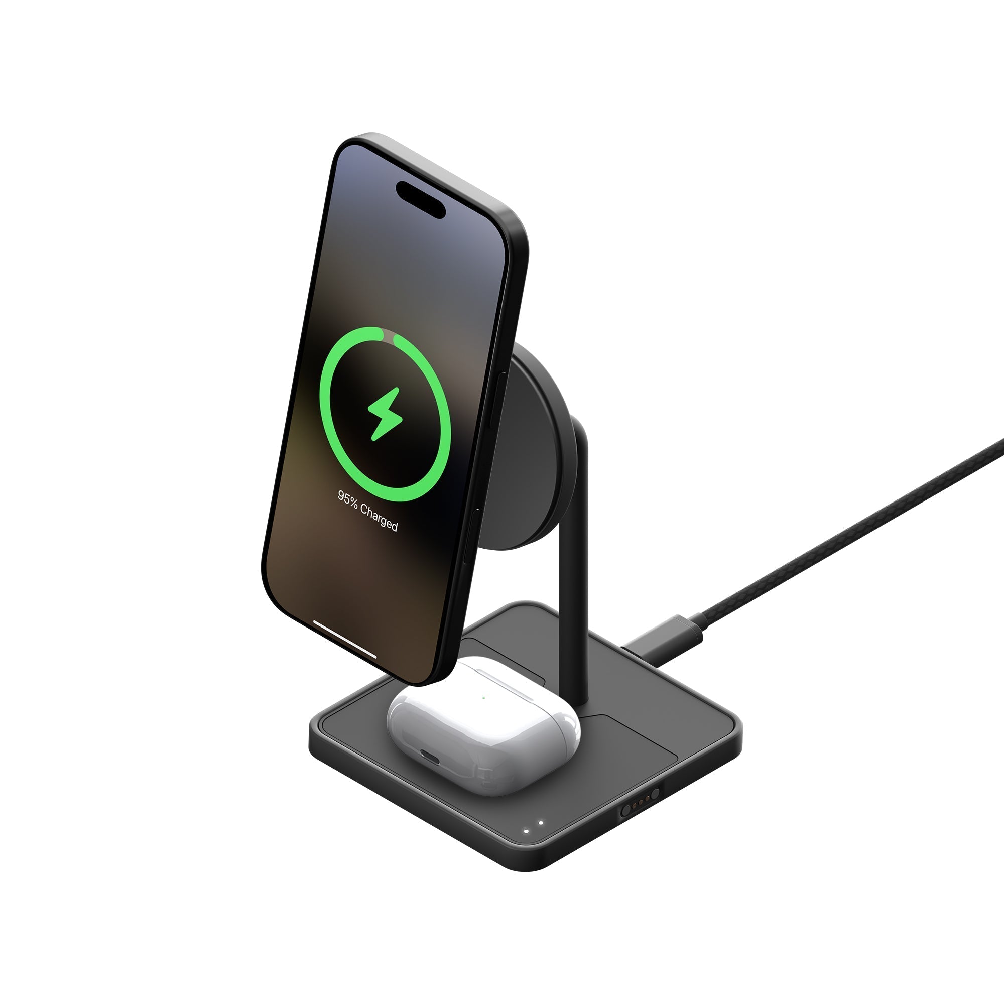 Wireless Charging Stand - Matte Black