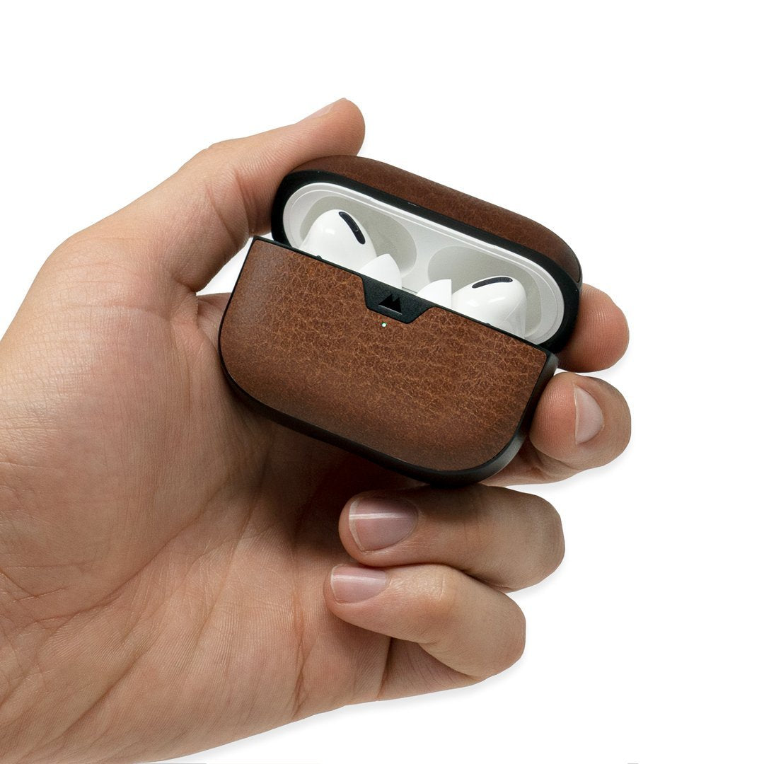 Brown Leather AirPods Pro Case