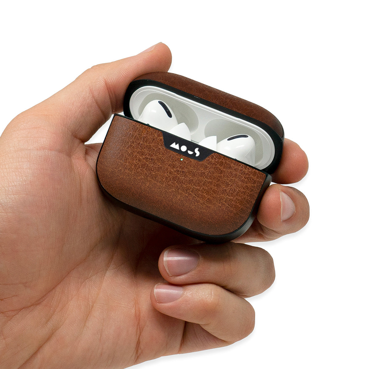 Brown Leather AirPods Pro Case