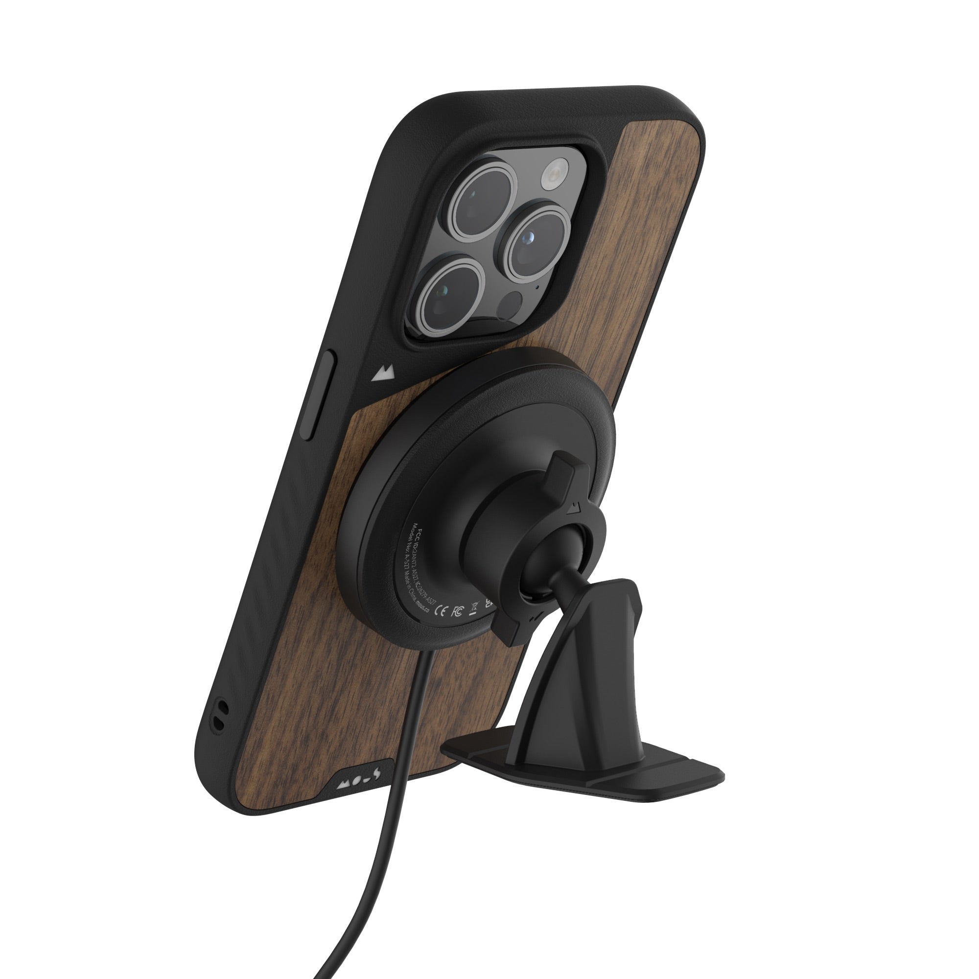 Adhesive Wireless Charging Car Mount