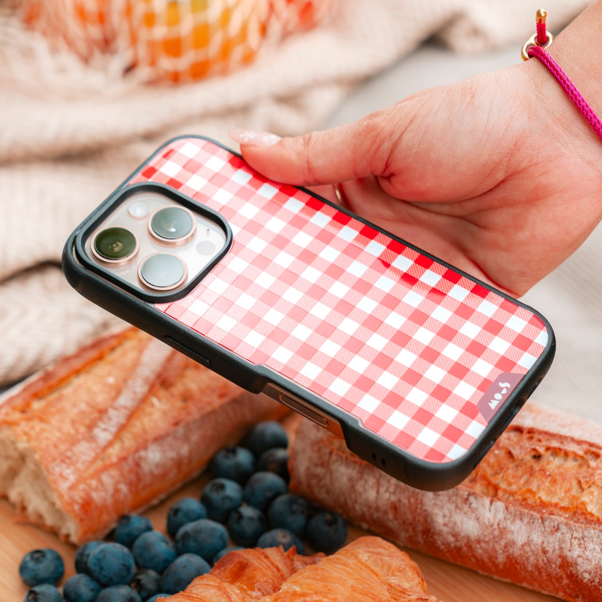 Strawberry Protective Phone Case - Picnic