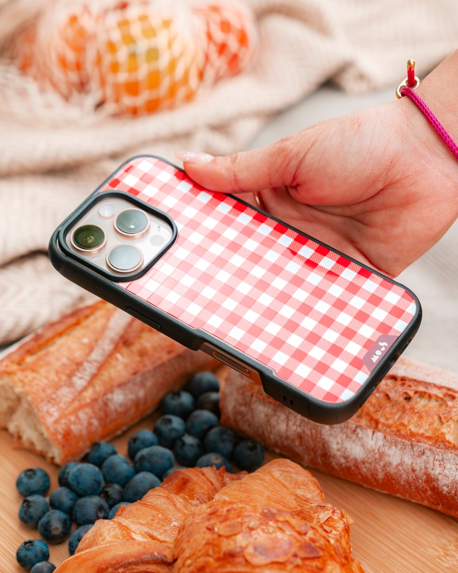 Strawberry Protective Phone Case - Picnic MagSafe