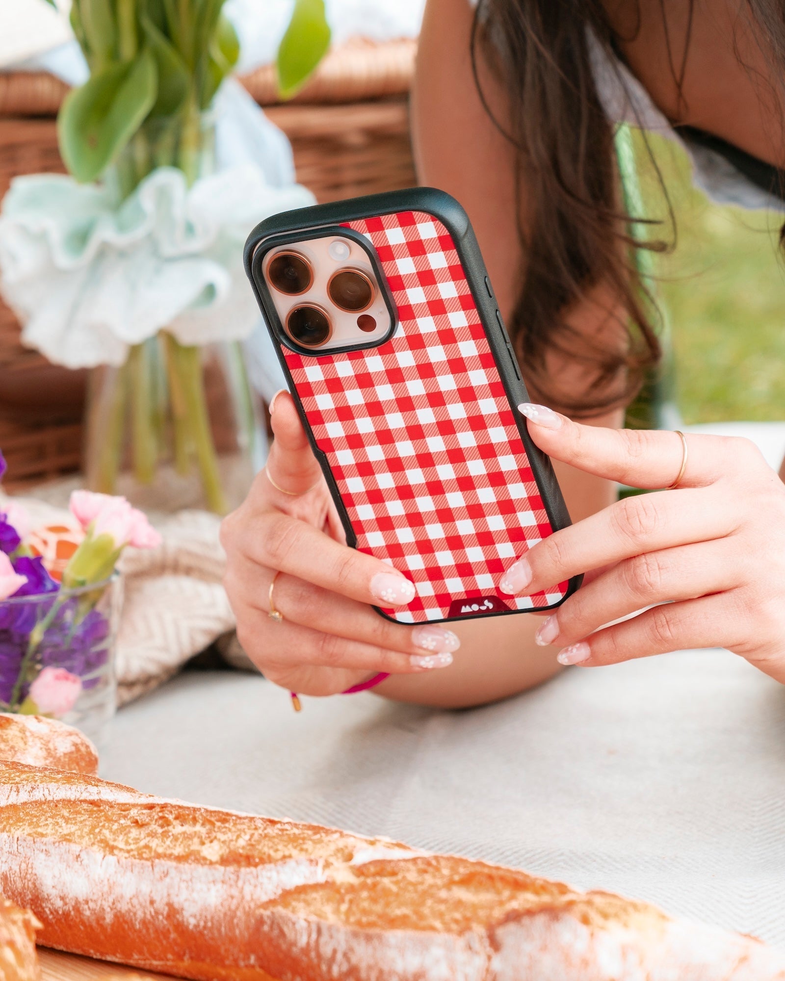 Strawberry Protective Phone Case - Picnic