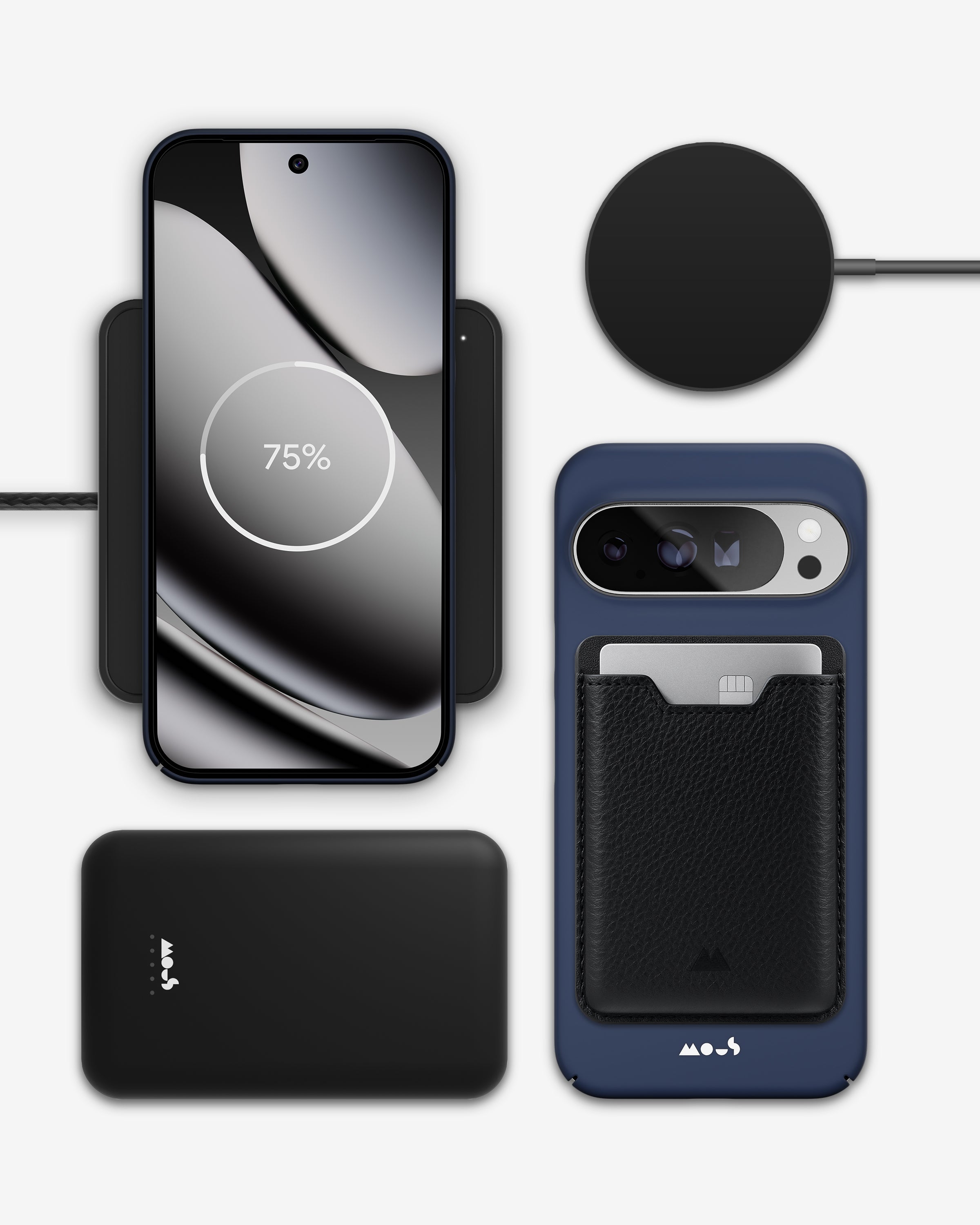 Charcoal Blue Lightweight Phone Case - Super Thin