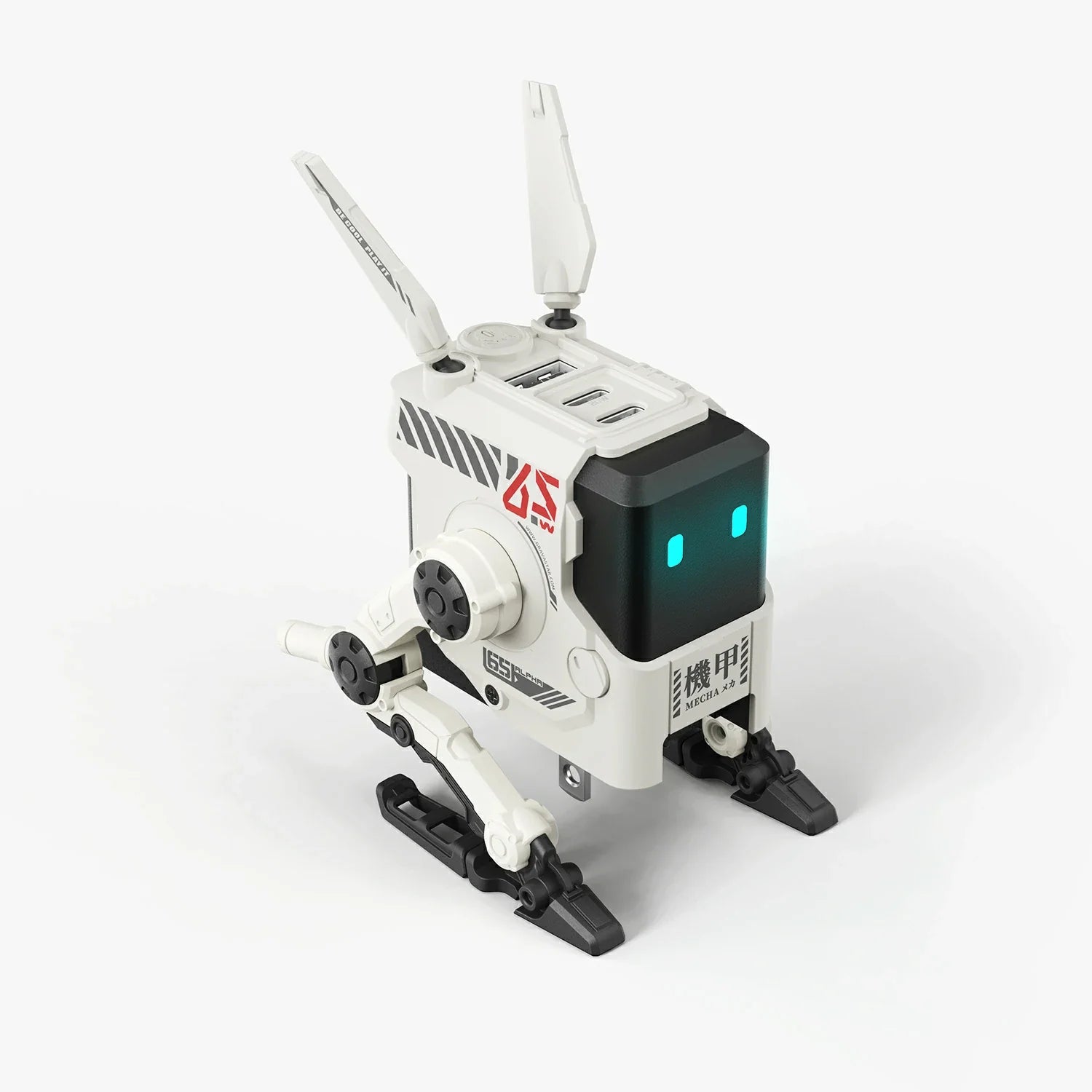 Alpha65 GaN 65W Wall Charger - Dawn White