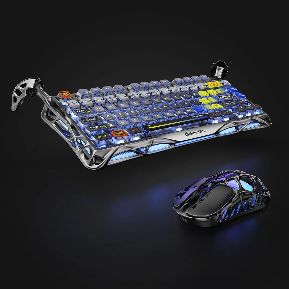 GravaStar Ultimate Gaming Set - Interstellar Silver