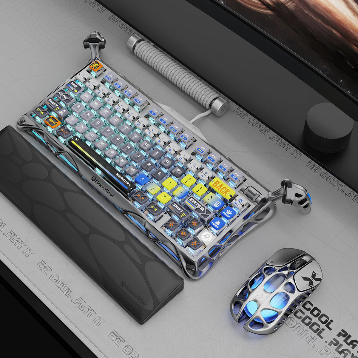 Mercury K1 Pro - Interstellar Silver