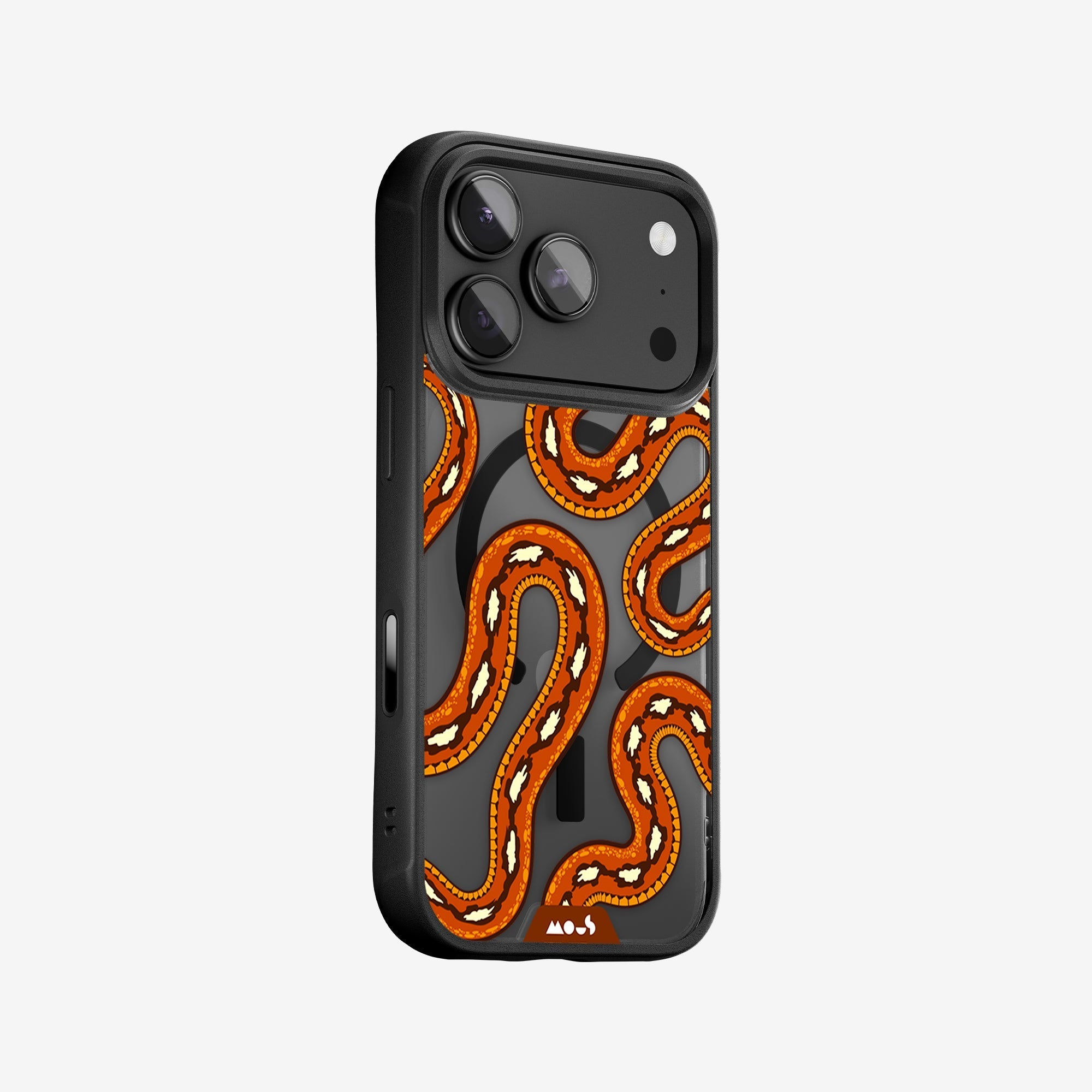 Scarlet Kingsnake Protective Phone Case - Serpent MagSafe