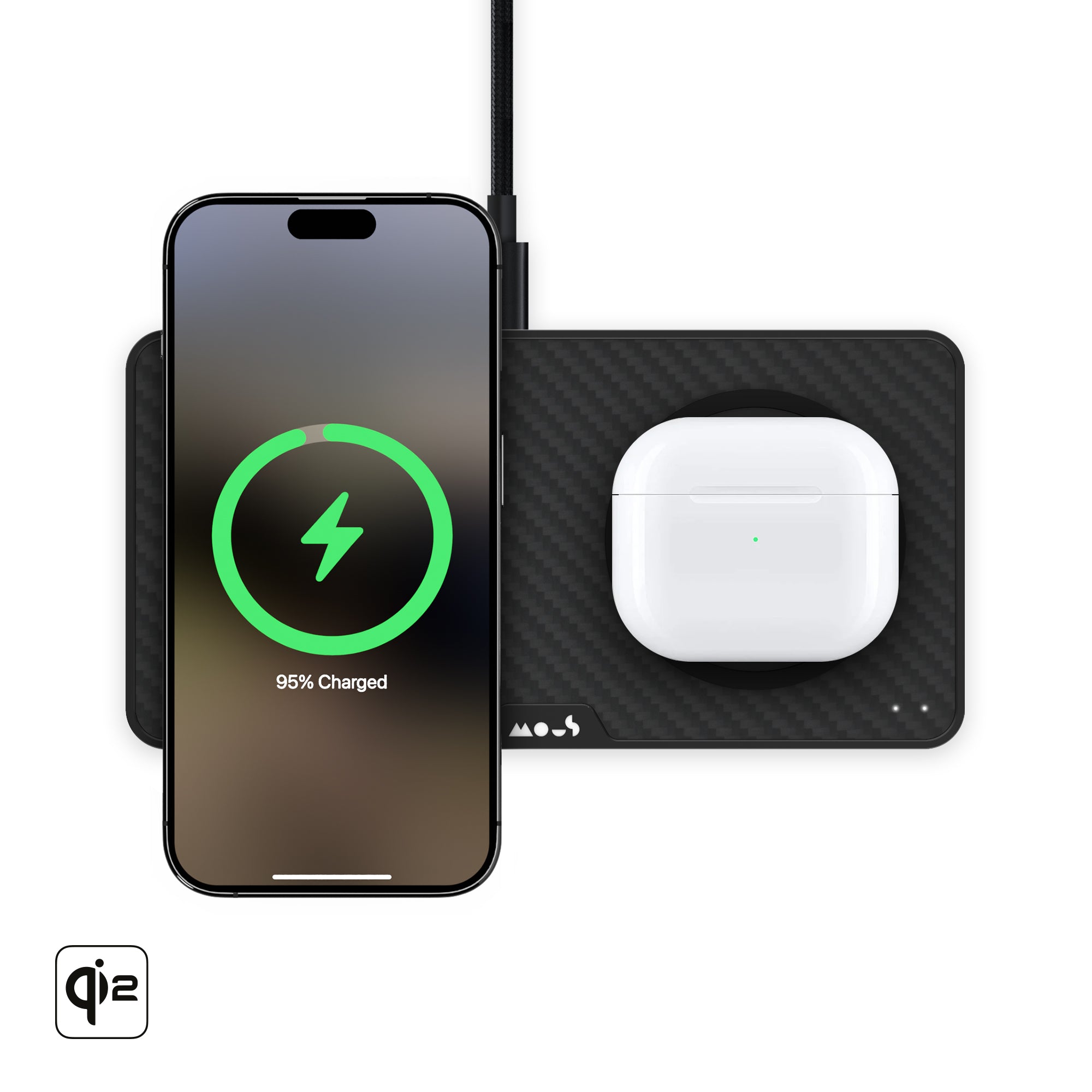 Aramid Fibre Wireless Charging Station