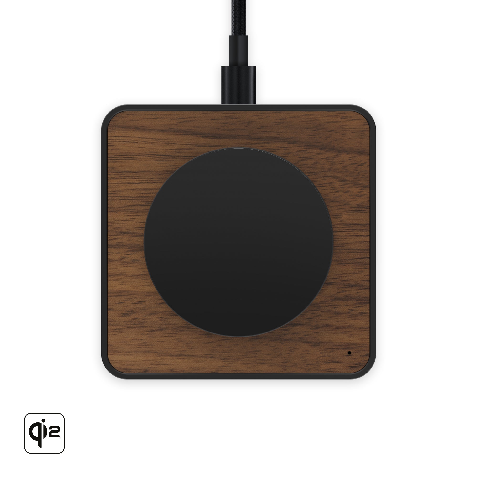 Walnut Wireless Charging Pad