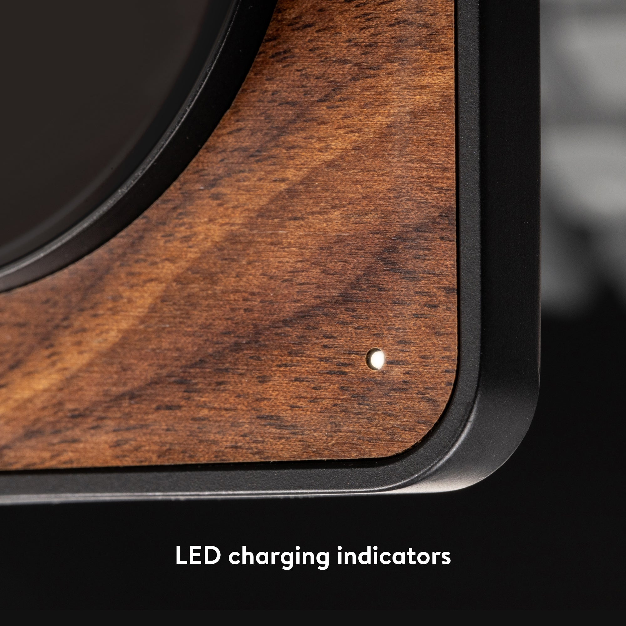 Walnut Wireless Charging Pad
