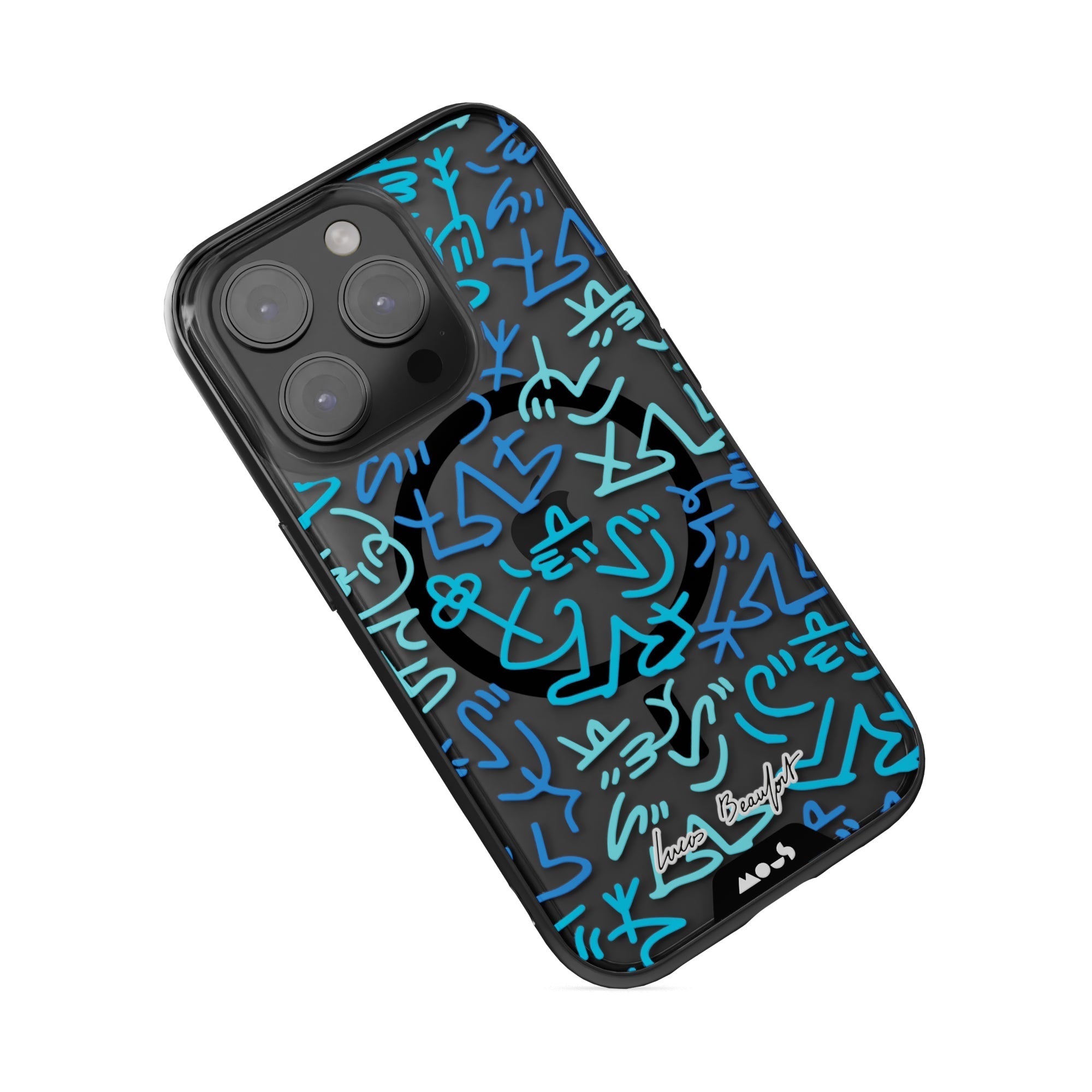 Blue Protective Phone Case - Lucas Beaufort MagSafe