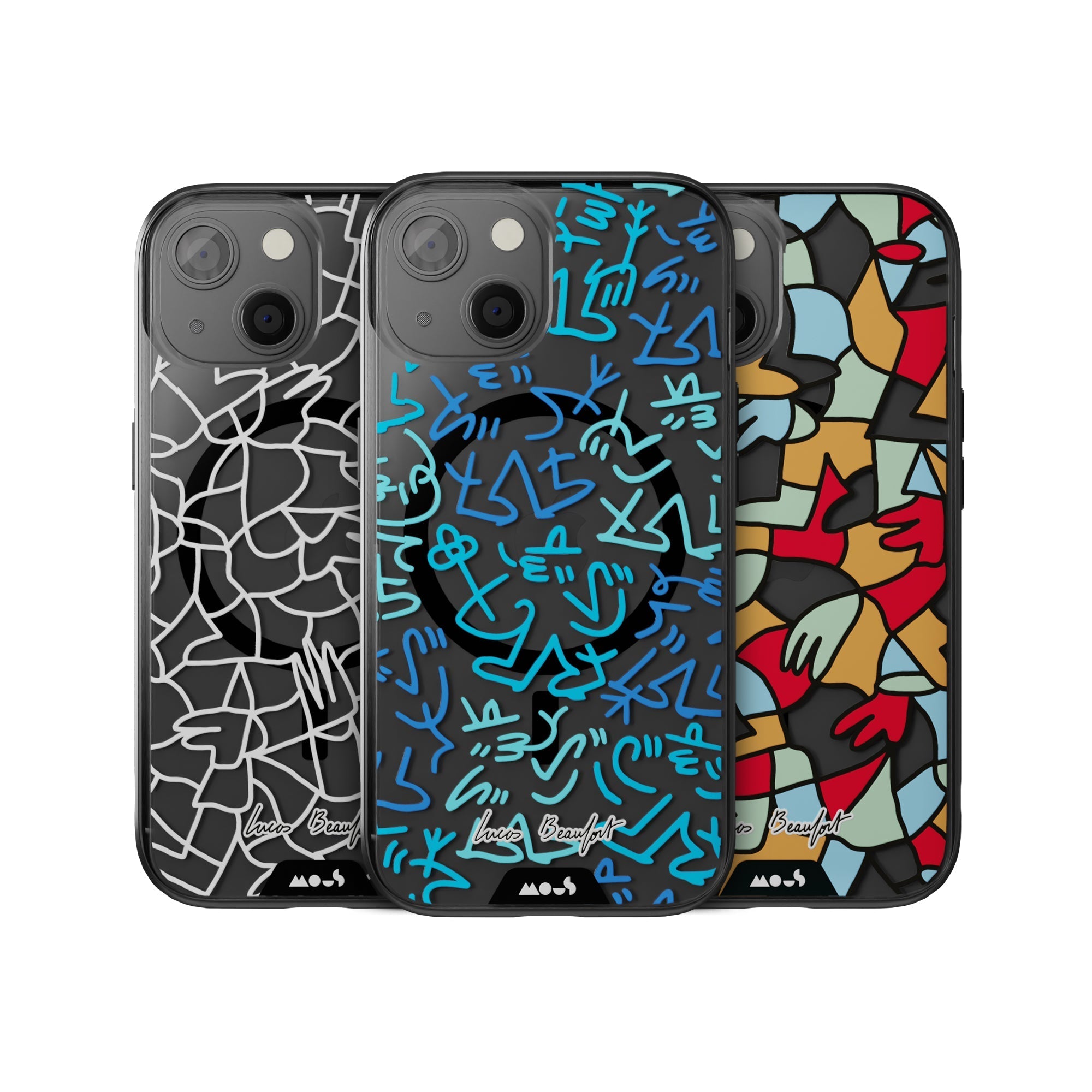 Blue Protective Phone Case - Lucas Beaufort MagSafe