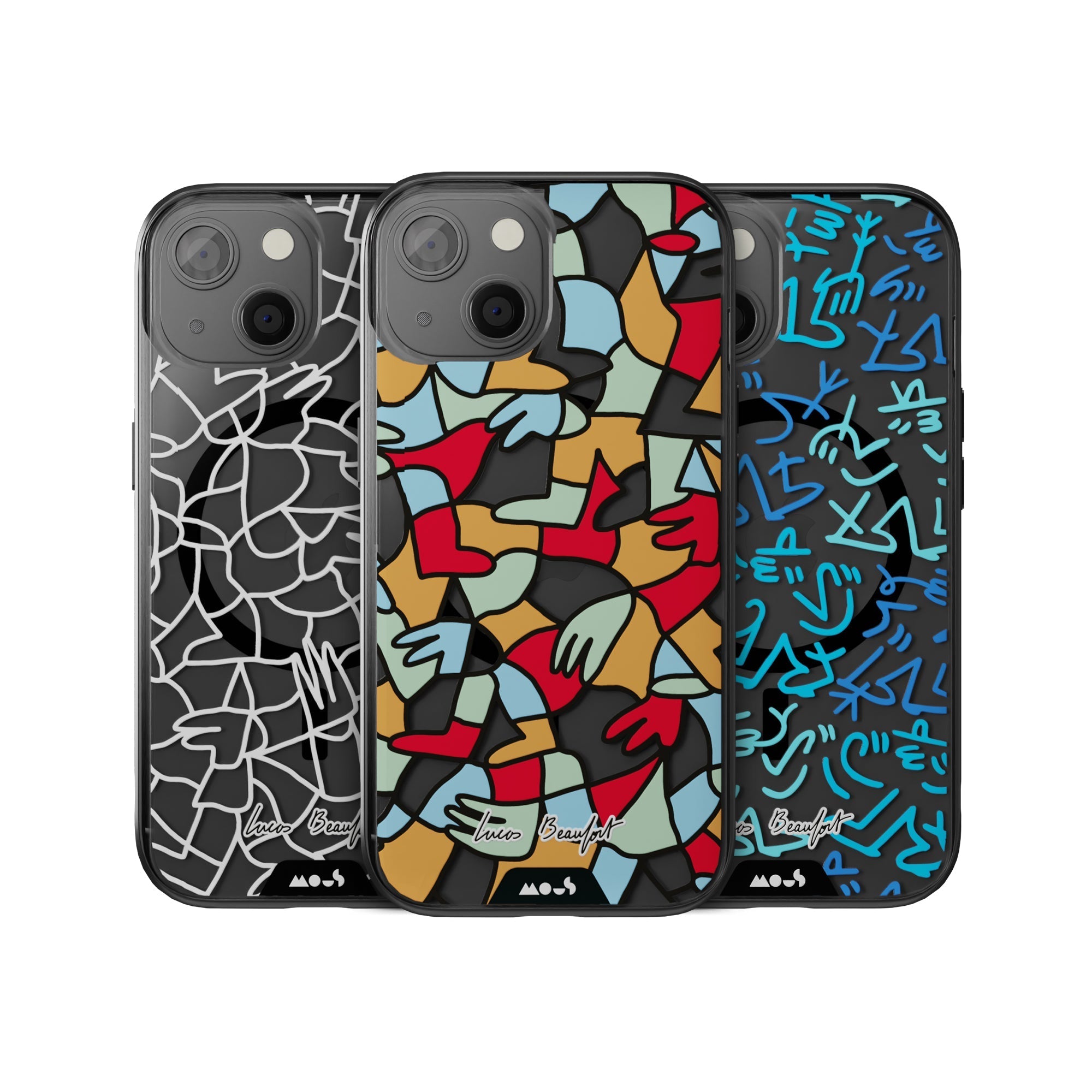 Multicolour Protective Phone Case - Lucas Beaufort MagSafe