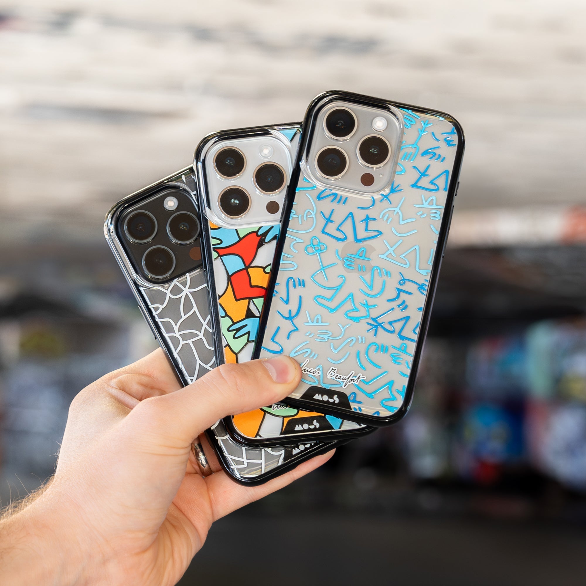 Blue Protective Phone Case - Lucas Beaufort