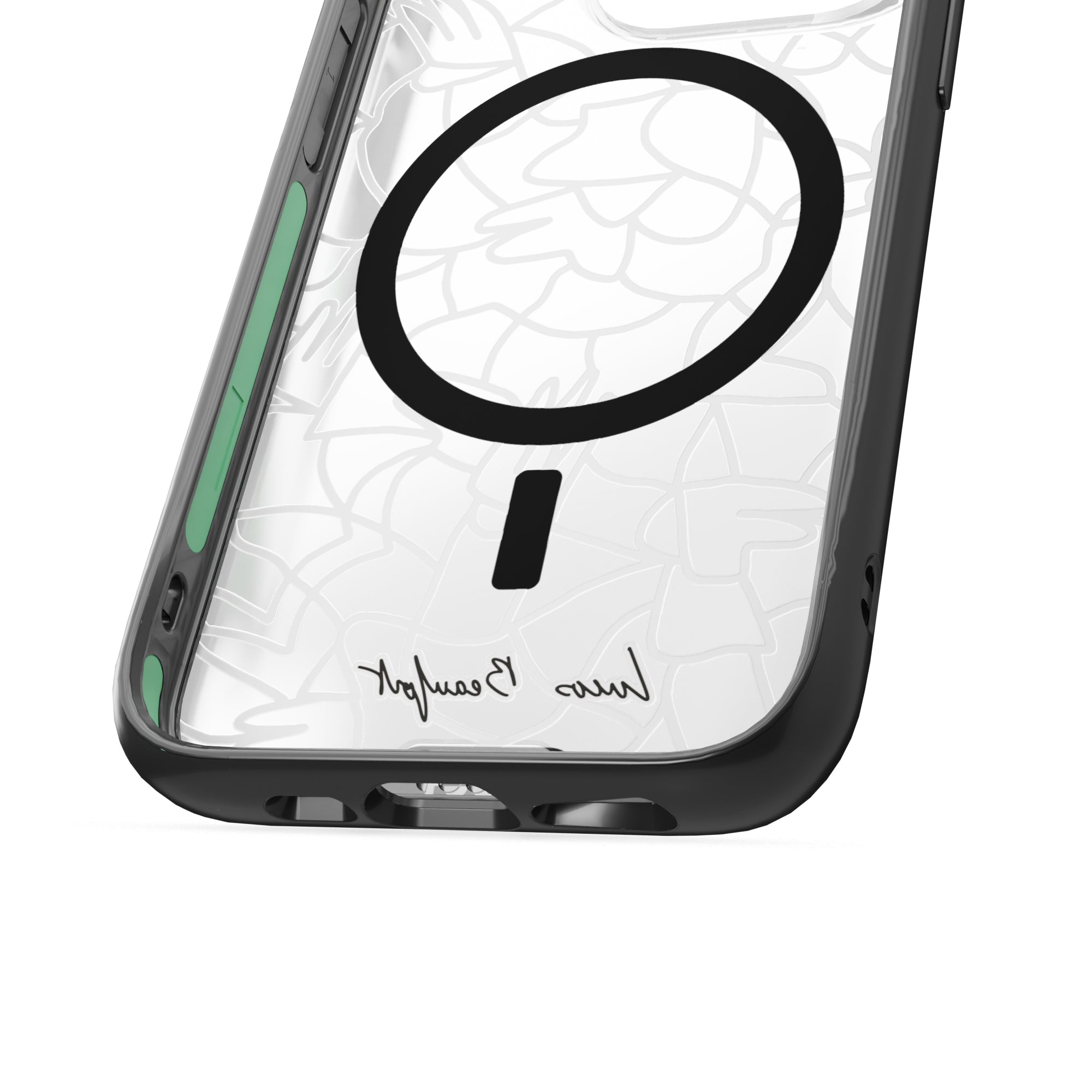 White Protective Phone Case - Lucas Beaufort MagSafe