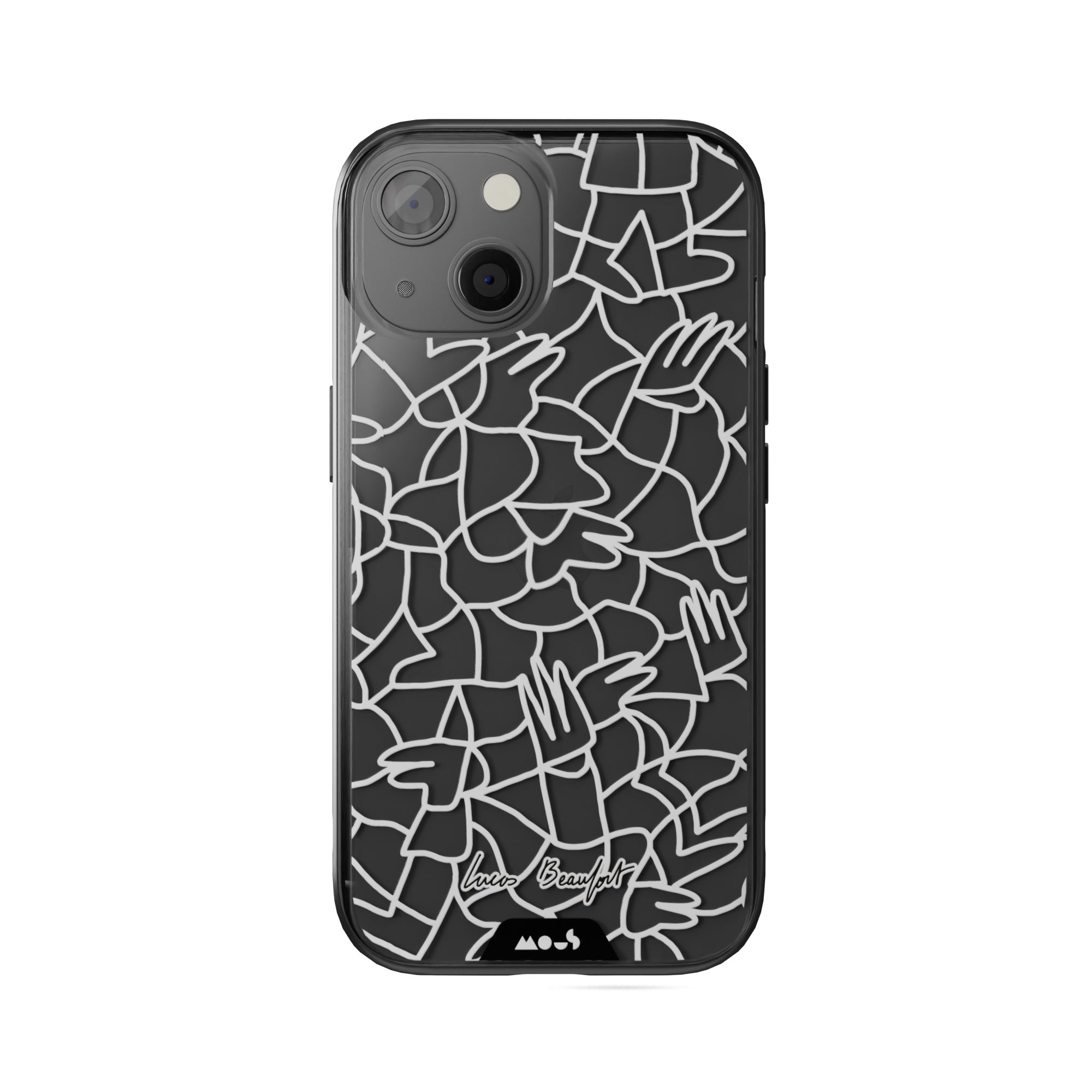 White Protective Phone Case - Lucas Beaufort