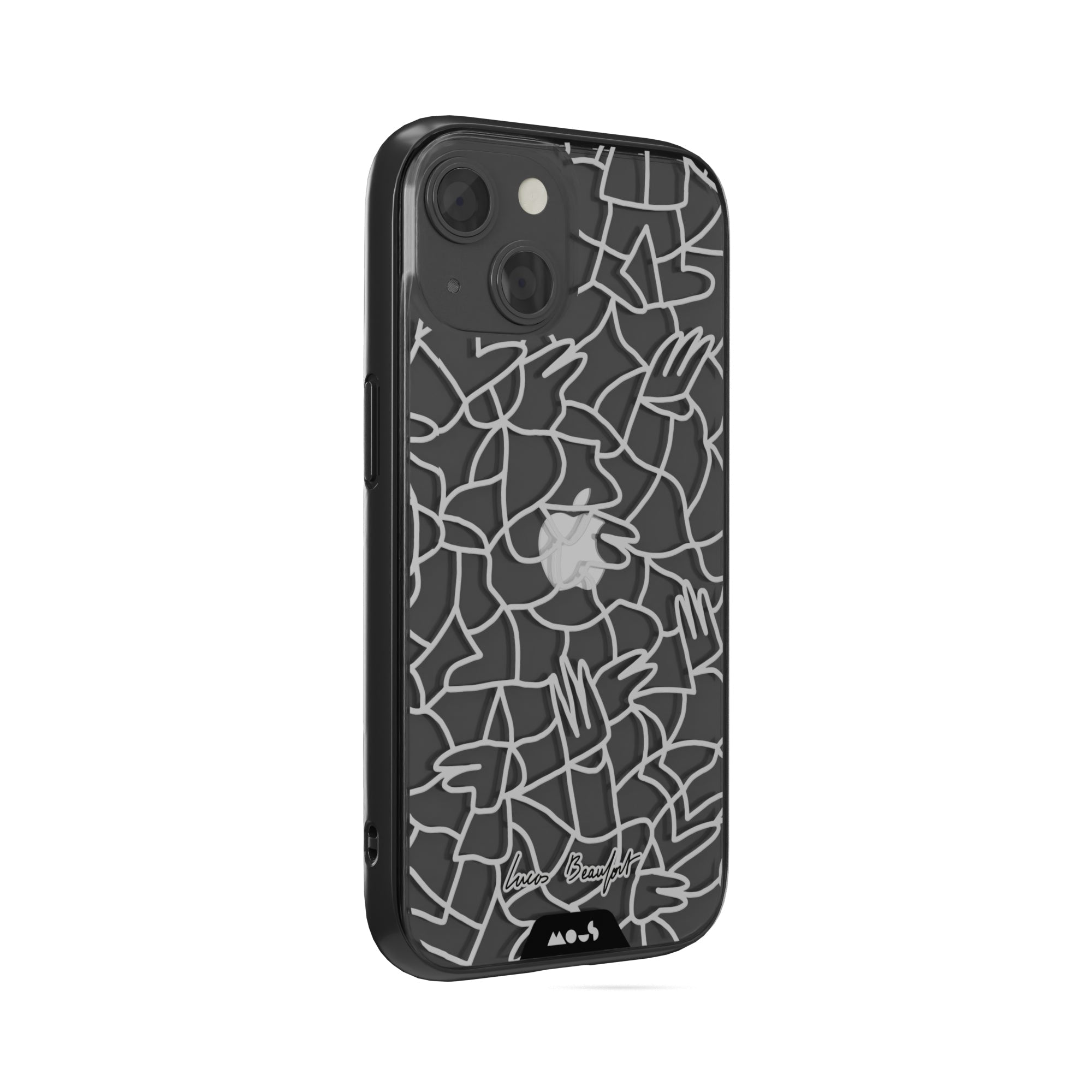 White Protective Phone Case - Lucas Beaufort