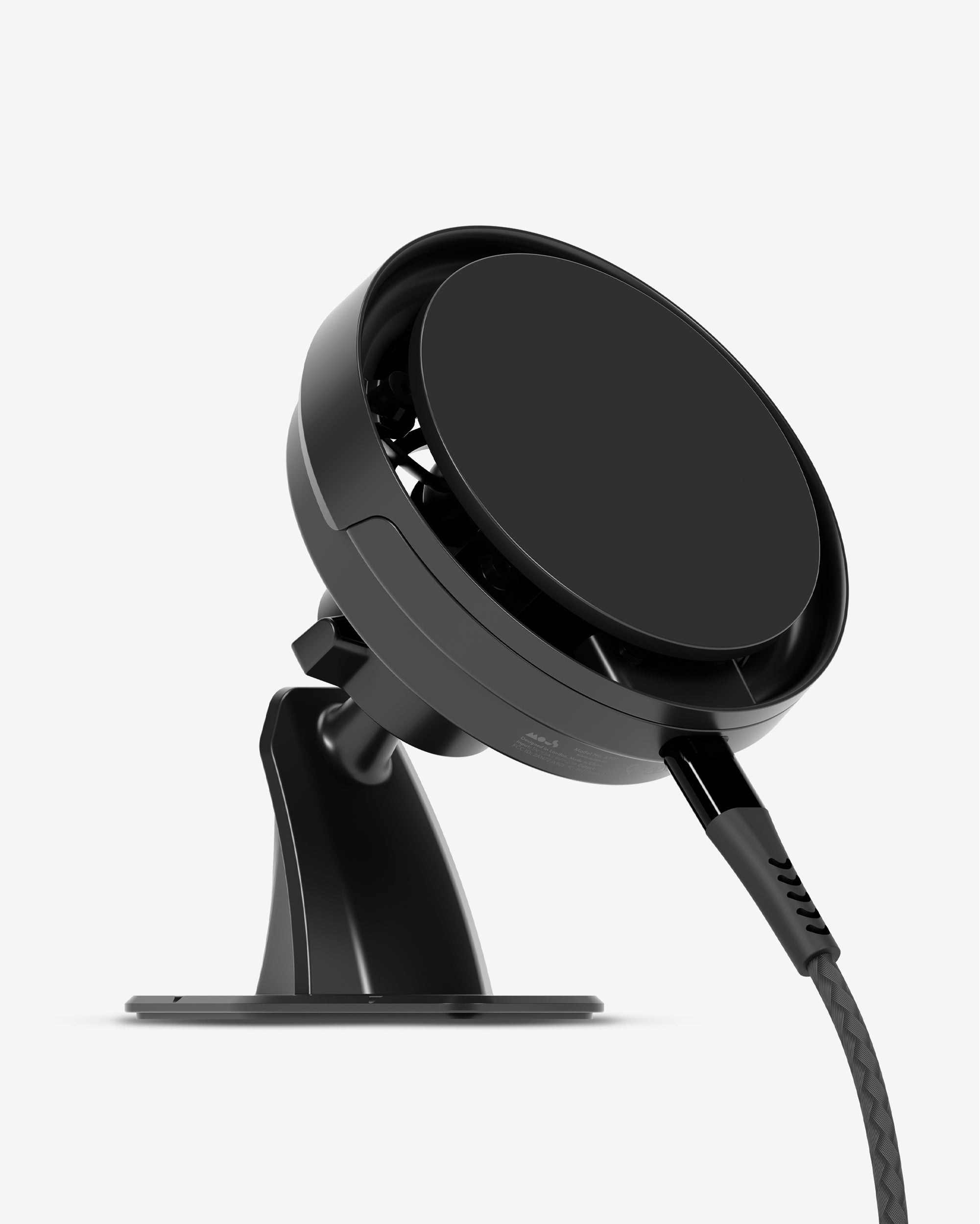 Adhesive Wireless Charging Car Mount - With Qi2