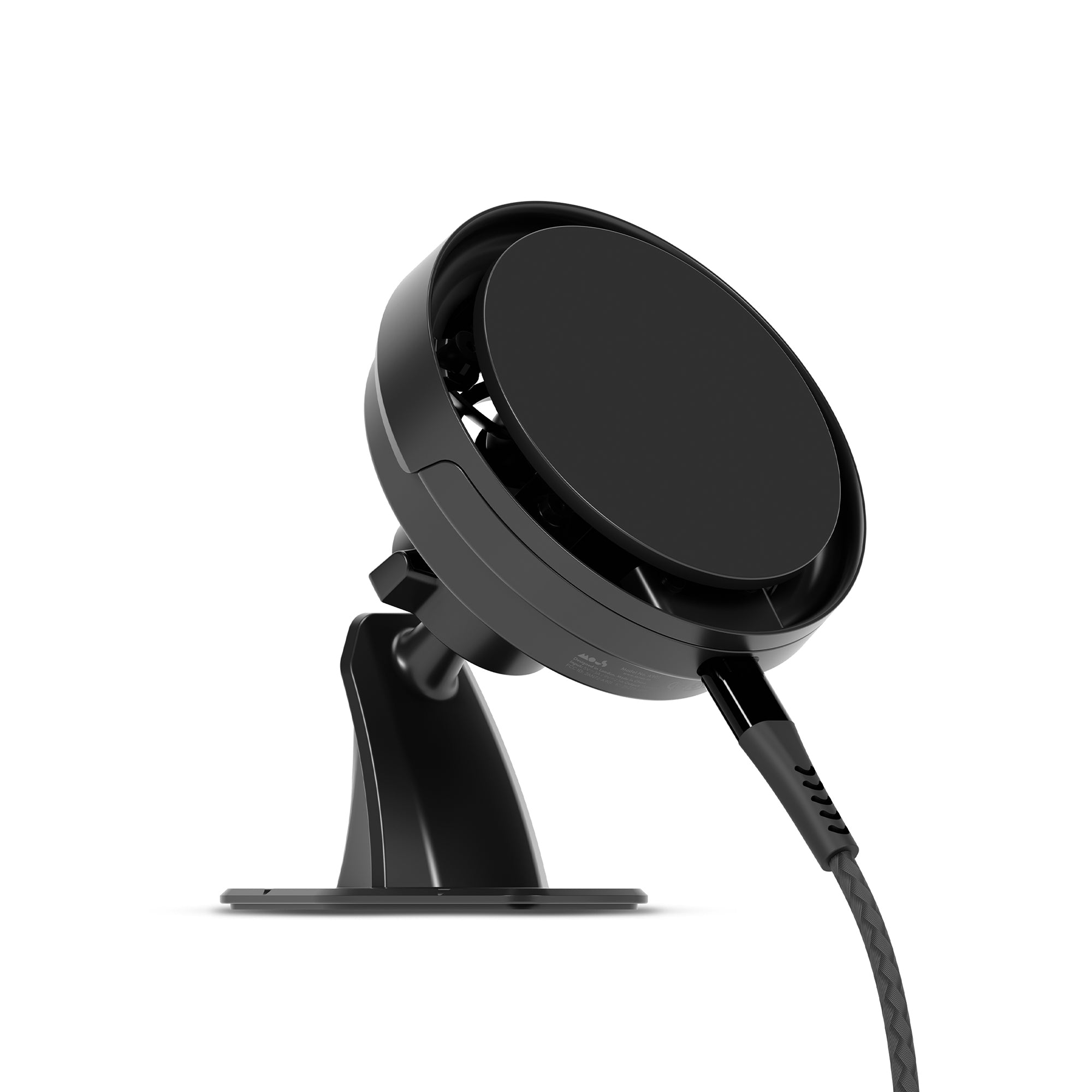 Adhesive Wireless Charging Car Mount - With Qi2