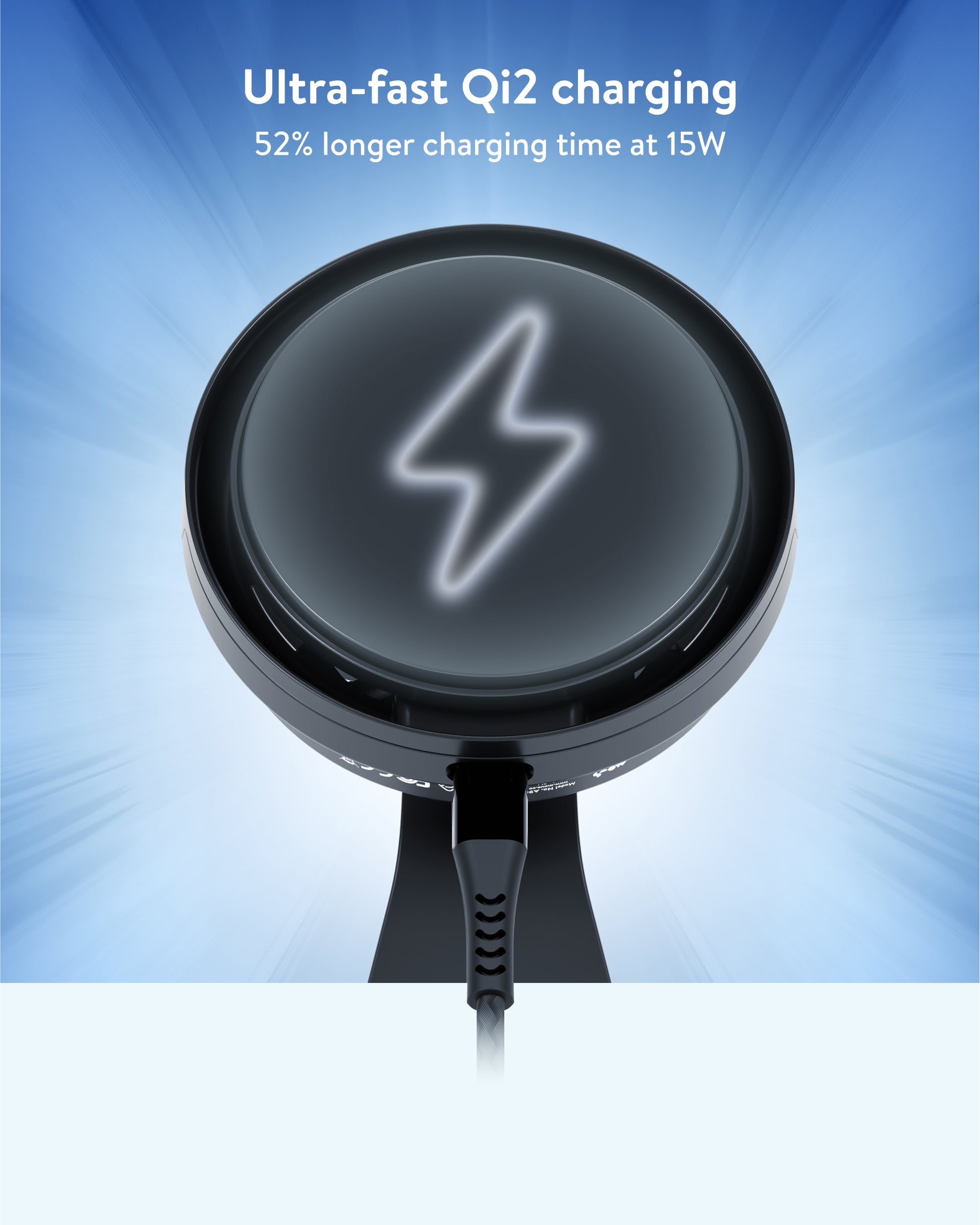 Wireless Charging Suction Mount