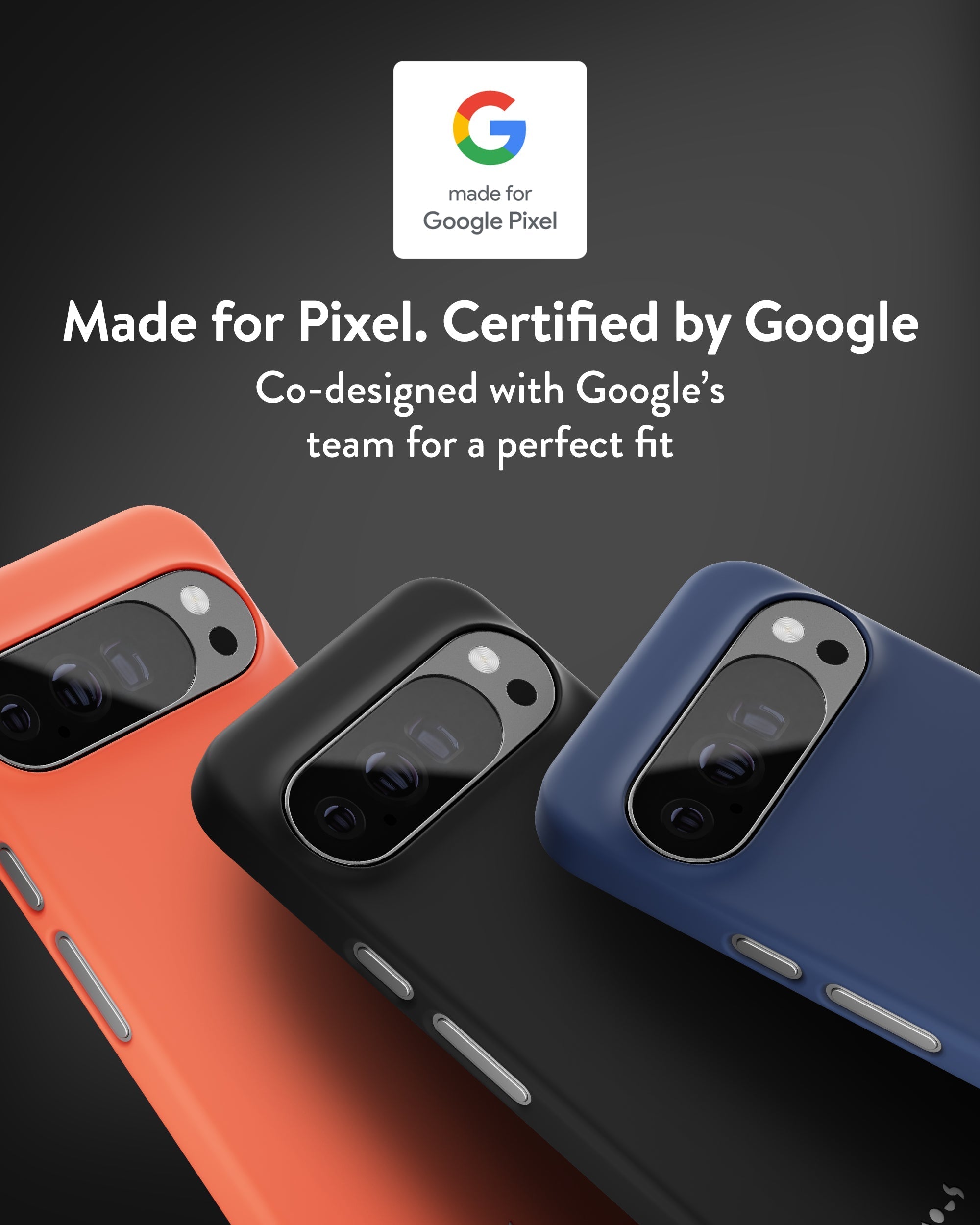 Charcoal Blue Lightweight Phone Case - Super Thin