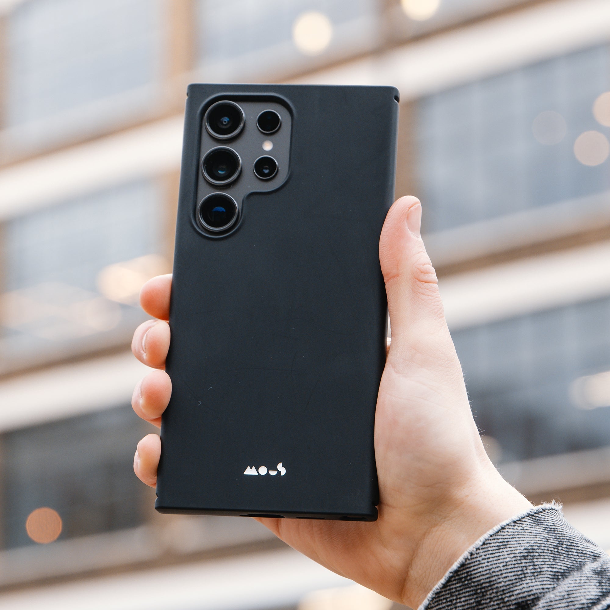 Black Phone Case - Super Thin