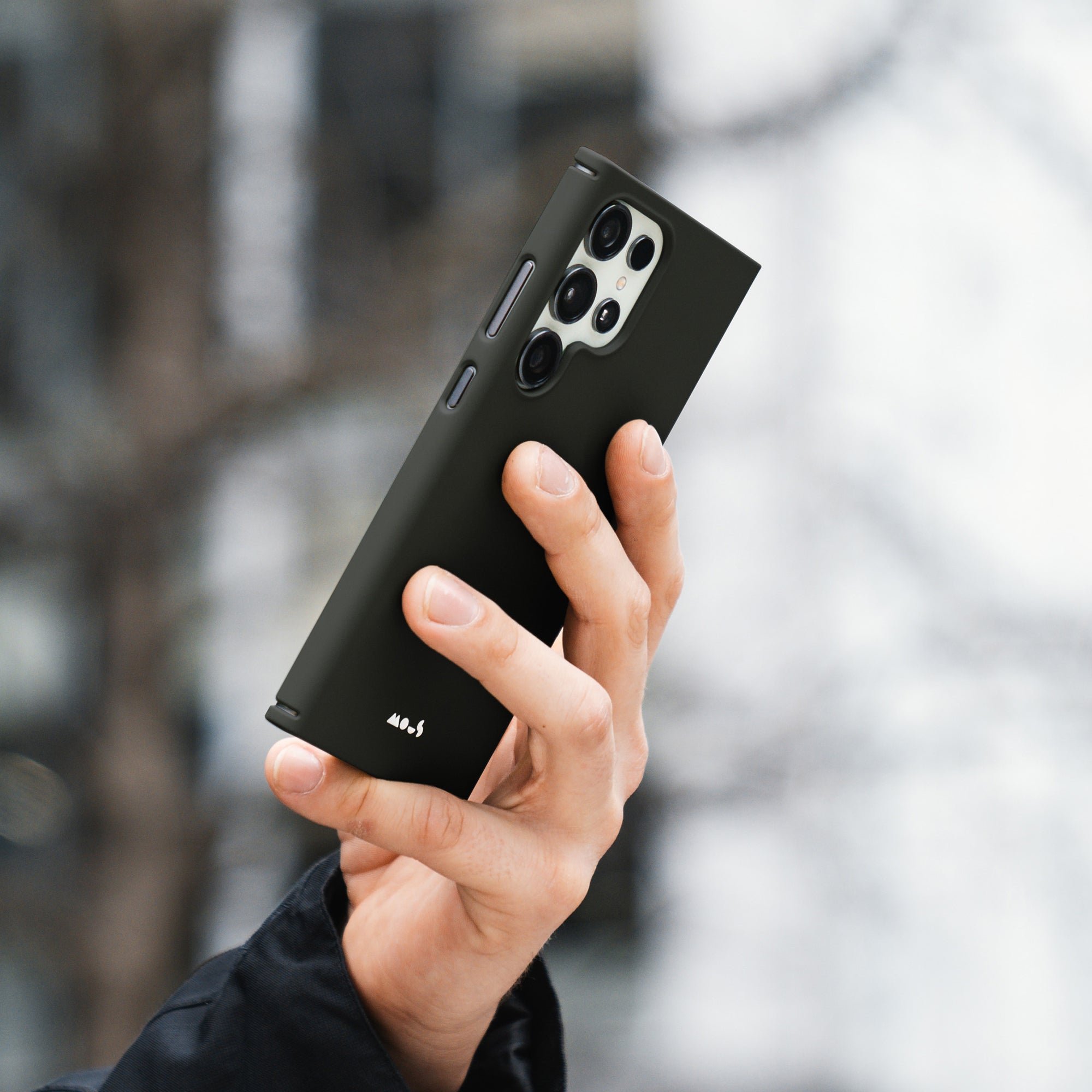 Black Phone Case - Super Thin