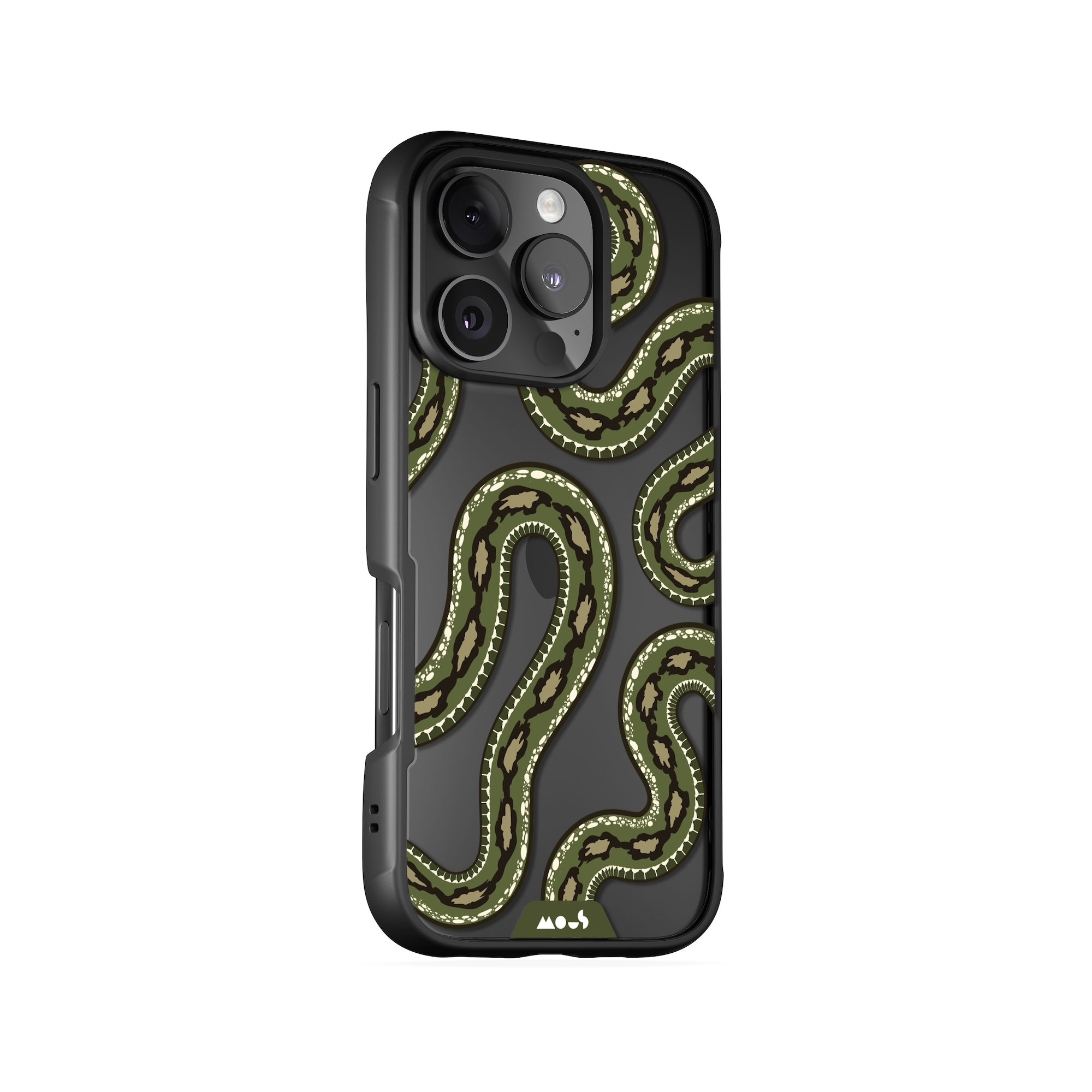 Green Tree Python Protective Phone Case - Serpent