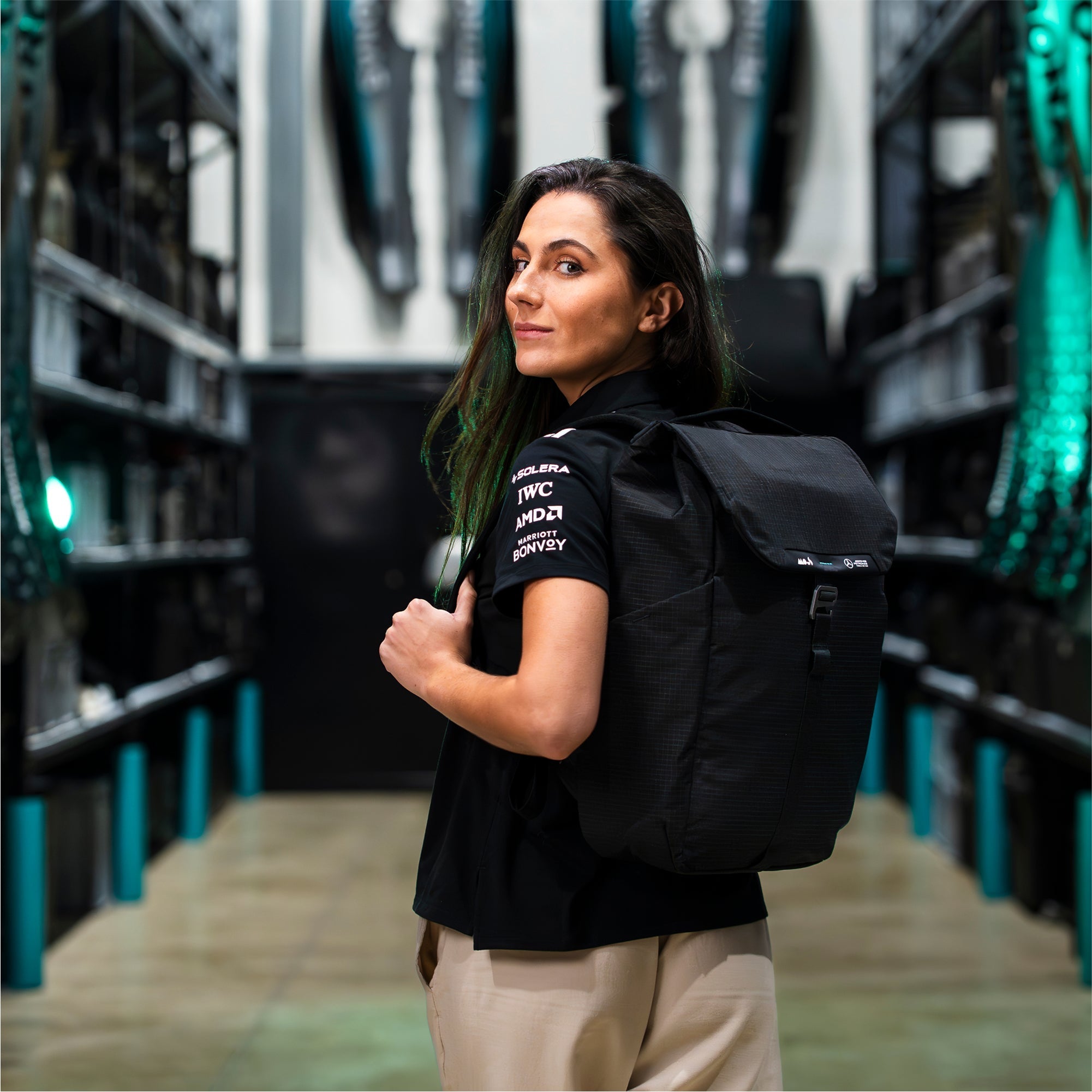 Flap Backpack with UltraTex® - Day x Mercedes-AMG F1 Team