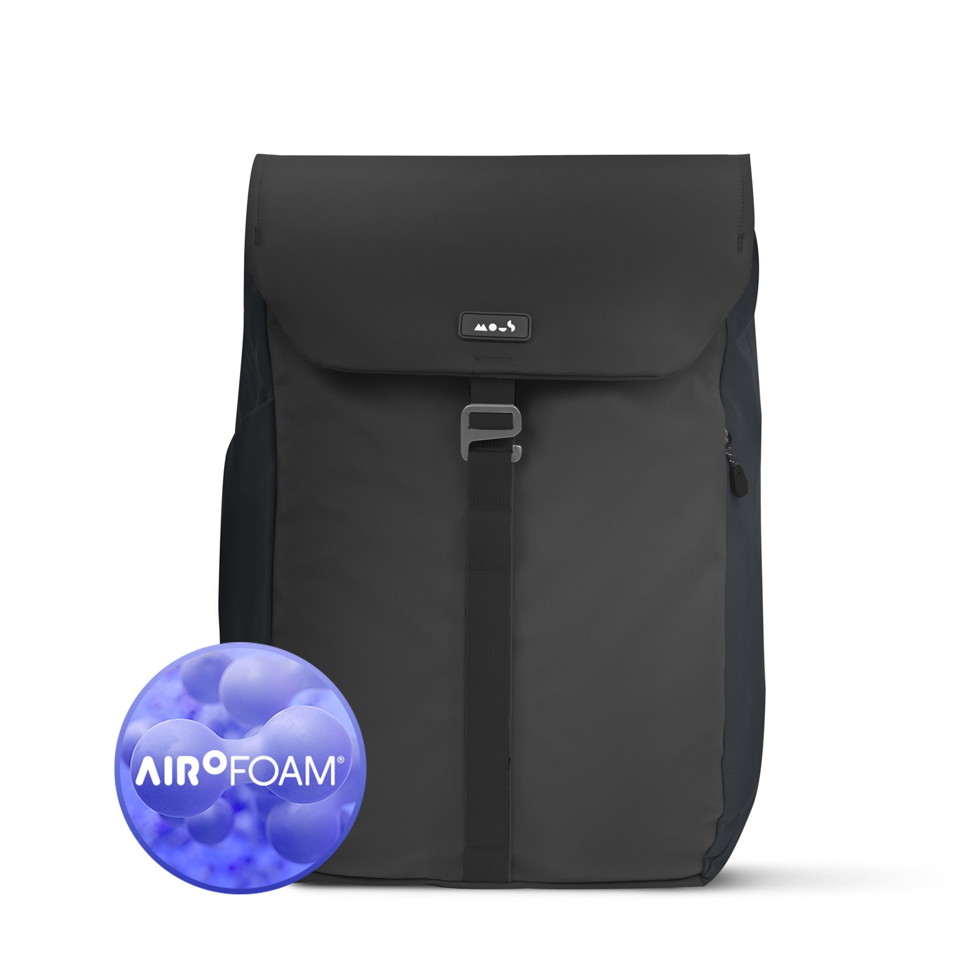 Flap Backpack with AiroFoam® - Midnight