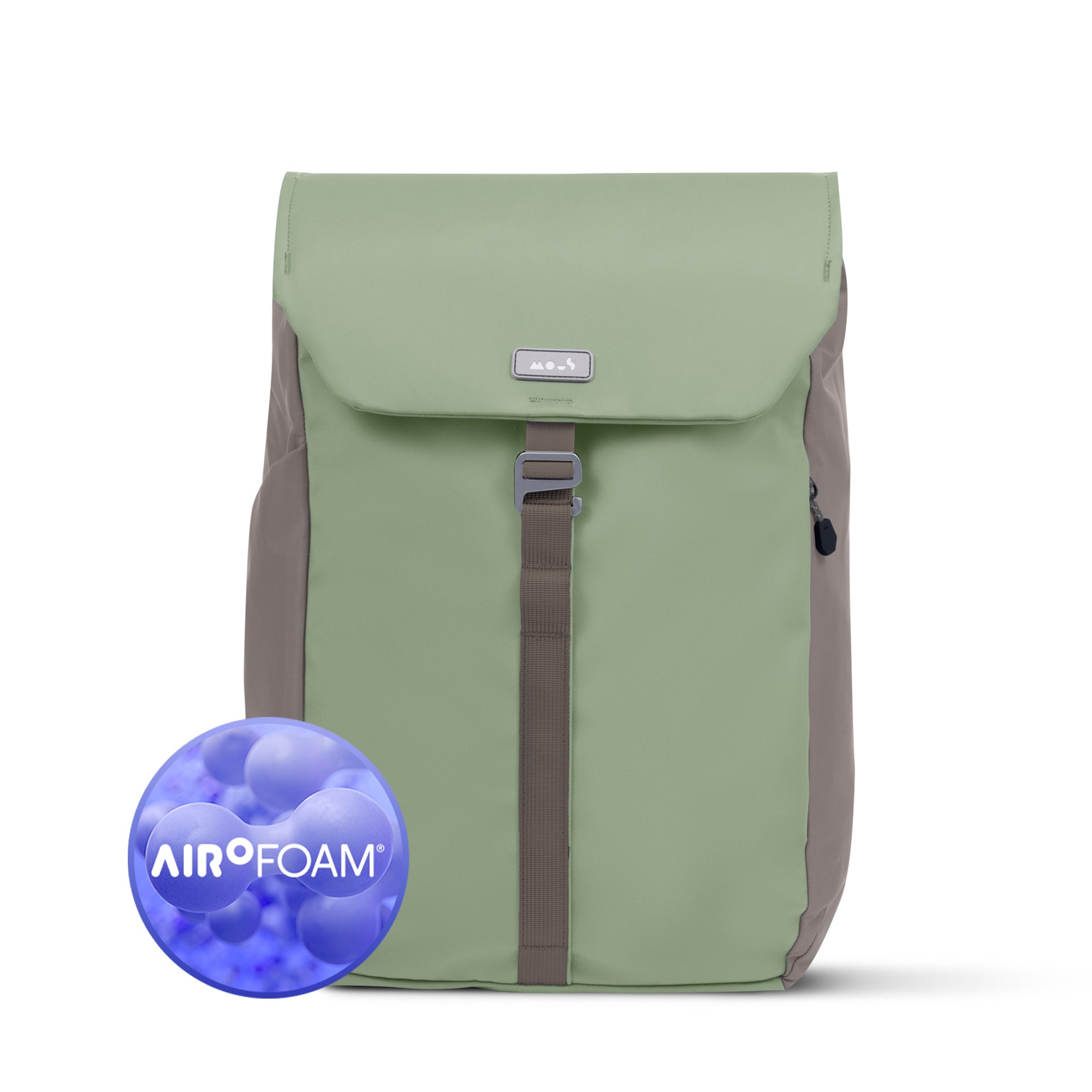 Flap Backpack with AiroFoam® - Sage